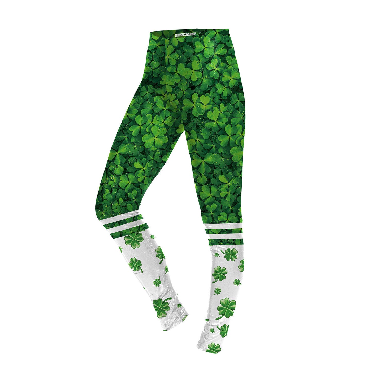 High Waist Women's St. Paddy's Day Fitness Pants