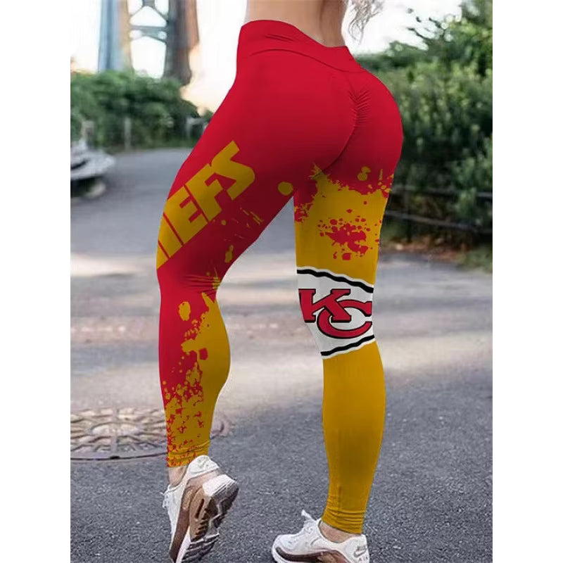 American Football Teams Women's Sports 32 Team 3D Digital Printing Yoga Pants Leggings