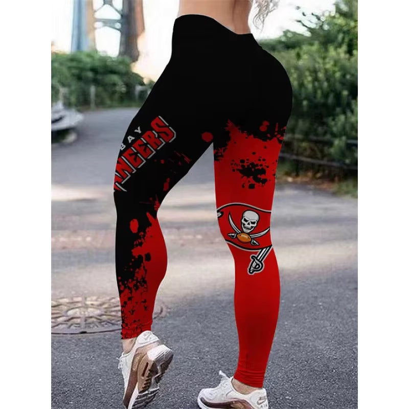American Football Teams Women's Sports 32 Team 3D Digital Printing Yoga Pants Leggings