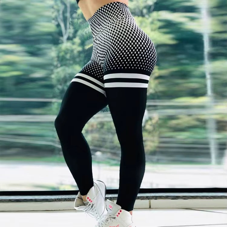 Fashion Women Leggings Gym High Waist Women Sports Wear Athletic Pants Push up Butt Breathable Yoga Pants