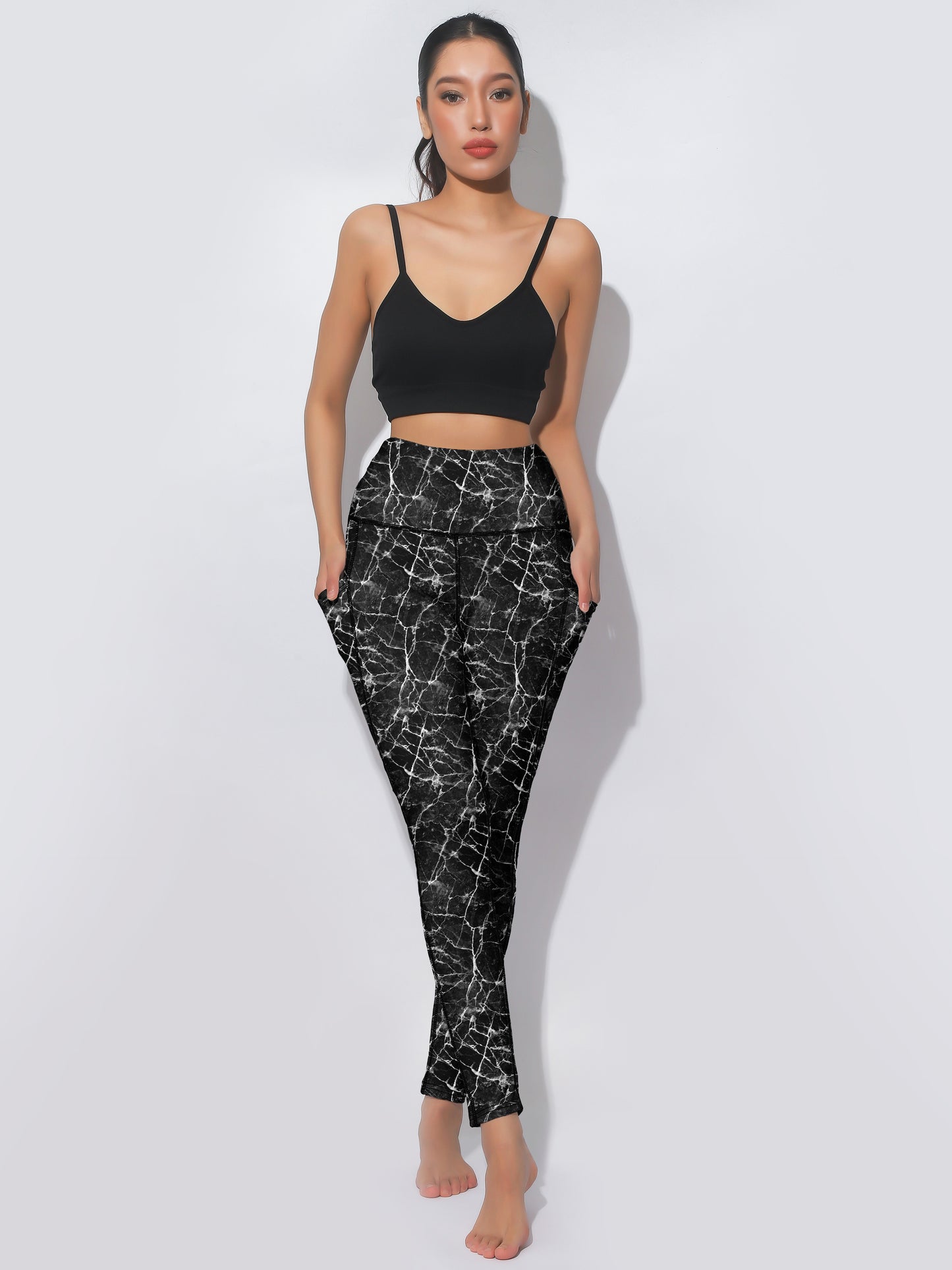 New Styles High Waisted Tummy Control Seamless Yoga Pants, Plus Size Comfort Leggings for Women