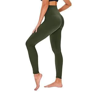 Women's High Waist Winter Yoga Pants Fleece Leggings