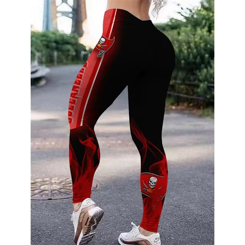 American Football Teams Women's Sports 32 Team 3D Digital Printing Yoga Pants Leggings